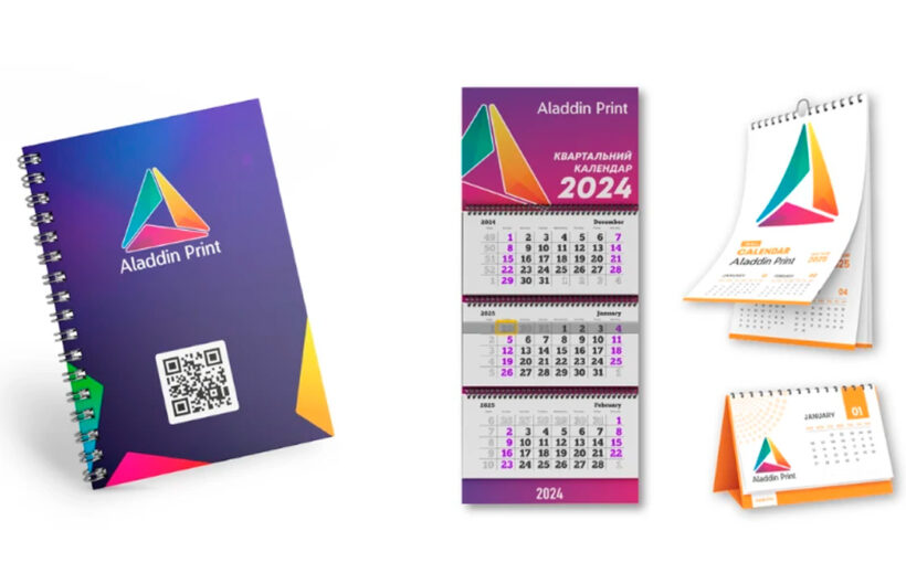 Блокноты и календари