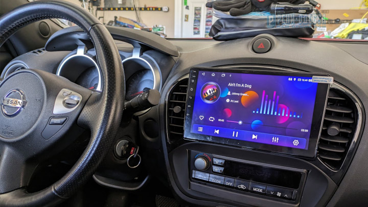 штатная магнитола Nissan