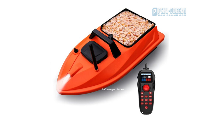 Бюджетний прикормковий кораблик Flytec V805 GPS (датчик температури води)